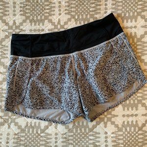 LE Lululemon Floral Speed Up Short 4-inch | Size 4